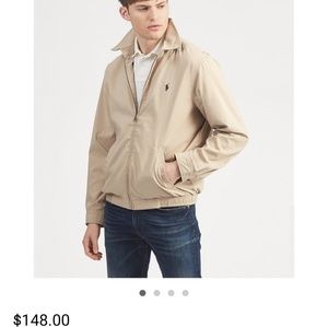 Mens Ralph Lauren khaki jacket